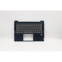 Carcasa superioara cu tastatura palmrest Laptop, Lenovo, IdeaPad S540-14IML Type 81NF, 5CB0S17290, AM2GE000B40, FA2GE000J00, albastra, iluminata, layout UK