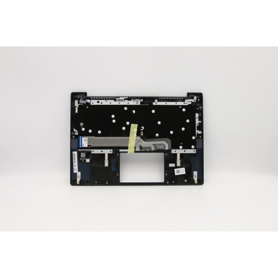 Carcasa superioara cu tastatura palmrest Laptop, Lenovo, IdeaPad S540-14API Type 81NH, 5CB0S17290, AM2GE000B40, FA2GE000J00, albastra, iluminata, layout UK