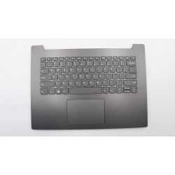 Carcasa superioara cu tastatura palmrest Laptop, Lenovo, IdeaPad 320-14AST Type 80XU, 5CB0R40359, AP185000350, AM13N000100, DG421, gri, layout US