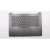 Carcasa superioara cu tastatura palmrest Laptop, Lenovo, IdeaPad 320-14AST Type 80XU, 5CB0R40359, AP185000350, AM13N000100, DG421, gri, layout US