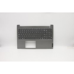 Carcasa superioara cu tastatura palmrest Laptop, Lenovo, ThinkBook 15-IML Type 20RW, 5CB0W45363, 4FLVATALV50 3B, Mineral Grey, layout US