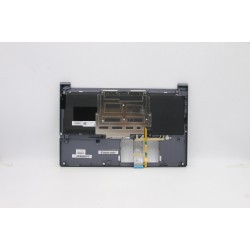 Carcasa superioara cu tastatura palmrest Laptop, Lenovo, Yoga 9-15IMH5 Type 82DE, 5CB0Z42400, 46M.0LHCS.0034, Storm Grey, iluminata, layout US