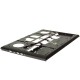 Carcasa inferioara bottom case Laptop, Dell, Inspiron 15 7577, 7578, P72F, P72F001, 350HR, 0350HR, AP21K000100, neagra