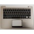 Carcasa superioara cu tastatura palmrest Laptop, Asus, ZenBook UX430U, UX430UA, UX430UAR, UX430UQ, UX430UN, 90NB0DS6-R32US0, 13N1-2YA0C11, UX430UQ-1D, aurie, layout US