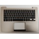 Carcasa superioara cu tastatura palmrest Laptop, Asus, ZenBook UX430U, UX430UA, UX430UAR, UX430UQ, UX430UN, 90NB0DS6-R32US0, 13N1-2YA0C11, UX430UQ-1D, aurie, layout US