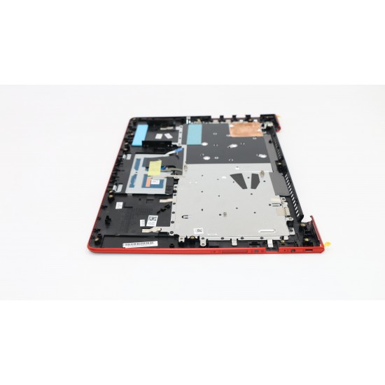 Carcasa superioara cu tastatura palmrest Laptop, Lenovo, Flex 4-1480 Type 80VD, 5CB0L45049, AM1JG000210, AM1JG000330, iluminata, neagra, layout UK