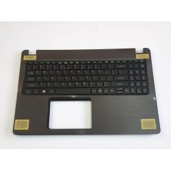 Carcasa superioara cu tastatura palmrest Laptop, Acer, Aspire 5 A515-52, A515-52G, A515-52KG, 6B.H3EN2.001, AP2CE000200, iluminata, neagra, layout US