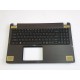 Carcasa superioara cu tastatura palmrest Laptop, Acer, Aspire 5 A515-52, A515-52G, A515-52KG, 6B.H3EN2.001, AP2CE000200, iluminata, neagra, layout US