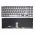 Tastatura Laptop, Asus, VivoBook 15 P1504D, P1504DA, P1504F, P1504FA, P1504J, P1504JA, P1504U, P1504UA, iluminata, argintie, layout US