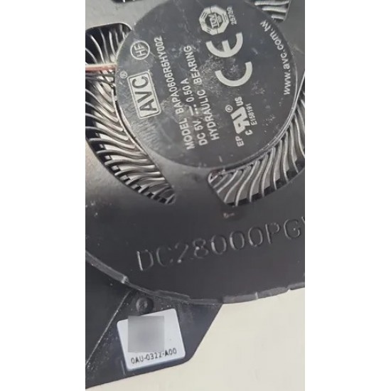 Cooler Laptop, Dell, Latitude 5410, 29MKF, 029MKF, HHKD2, BAPA0606R5HY002, DFS5K12304363Q-FM65, DC28000PGF0, UMA, 5V, 0.5A