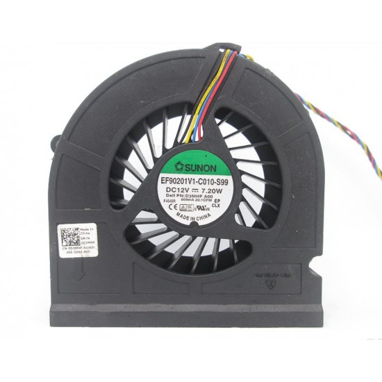 Cooler Desktop All in one (AIO), Dell, Inspiron One 2020, D3MHF, 0D3MHF, EF90201V1-C010-S99, BUB0812DD-CJ62, 12V, 7.20W
