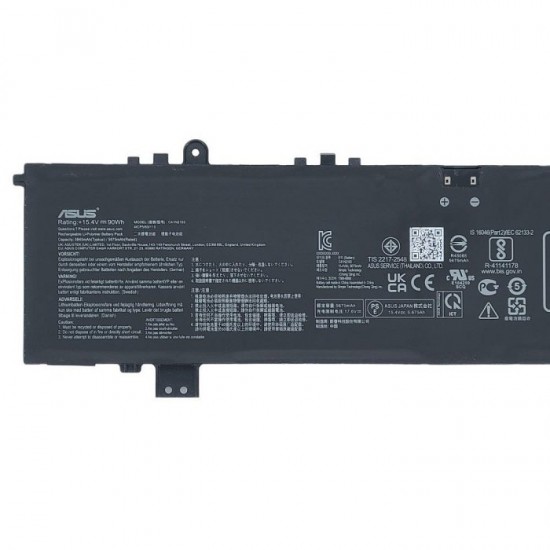 Batarie Laptop Gaming, Asus, Rog Zephyrus Duo 16 GX650R, GX650RM, GX650RS, GX650RX, GX650RW, 0B200-04120000, 4ICP5/63/133, C41N2103, 5675mAh, 90Wh