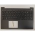Carcasa superioara cu tastatura palmrest Laptop, Dell, Vostro 15 3580, 3581, 3582, 3583, 086HKP, 86HKP, 0T8HK5, AP2EL000200, FA2EL000200, iluminata, neagra, layout US