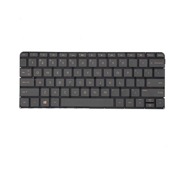 Tastatura Laptop, HP, Spectre 13-V, 13T-V, TPN-C132, iluminata, maronie, layout US