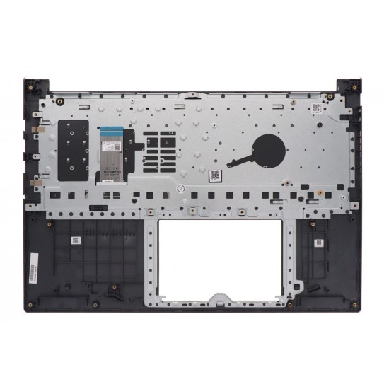 Carcasa superioara cu tastatura palmrest Laptop, Asus, VivoBook 16 X1605E, X1605EA, X1605P, X1605PA, X1605V, X1605VA, X1605VAP, 90NB0ZA3-R31UI0, 13N1-GAA0341, X1605ZA-1K, iluminata, neagra, layout US