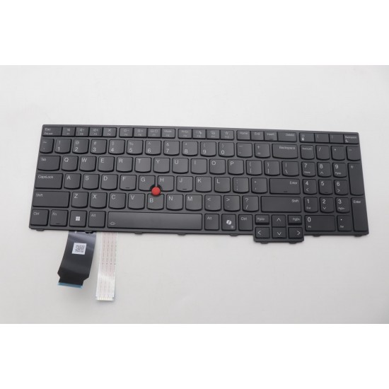 Tastatura Laptop, Lenovo, ThinkPad L16 Gen 1 Type 21L3, 21L4, 21L7, 21L8, iluminata, neagra, layout US