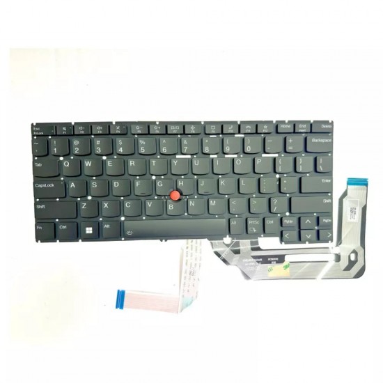 Tastatura Laptop, Lenovo, Thinkpad X13 Gen 4 Type 21EX, 21EY, 21J3, 21J4, iluminata, neagra, layout US
