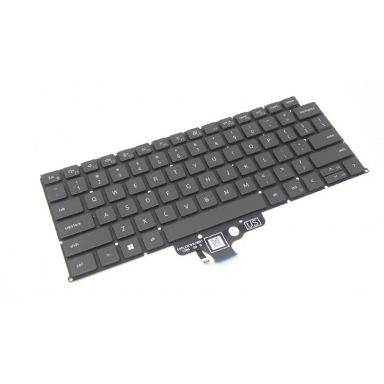 Tastatura Laptop, Dell, Latitude 7350, 2DJVH, 02DJVH, iluminata, layout US