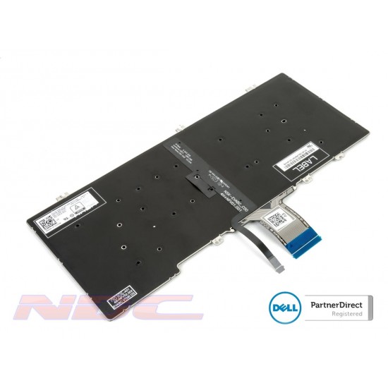 Tastatura Laptop 2-in-1, Dell, Latitude 5310, 2TR2K, 02TR2K, iluminata, layout US