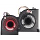 Cooler placa video Laptop Gaming, MSI, P65 Creator 8RF, 8RD, 9RD, MS-16Q2, MS-16Q3, BS5005H5-U3N, 16Q2-GPU-CW, 16Q2-GPU-CCW, 5V, 0.5A, GPU