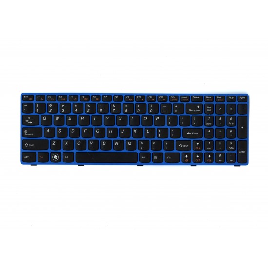 Tastatura Laptop, Lenovo, B570e Type 4760, rama albastra, layout US
