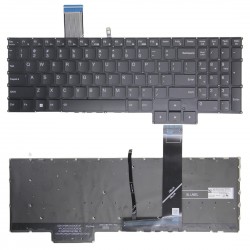 Tastatura Laptop, Lenovo, Legion Pro 7 16IRX8H Type 82WQ, neagra, iluminata, layout US