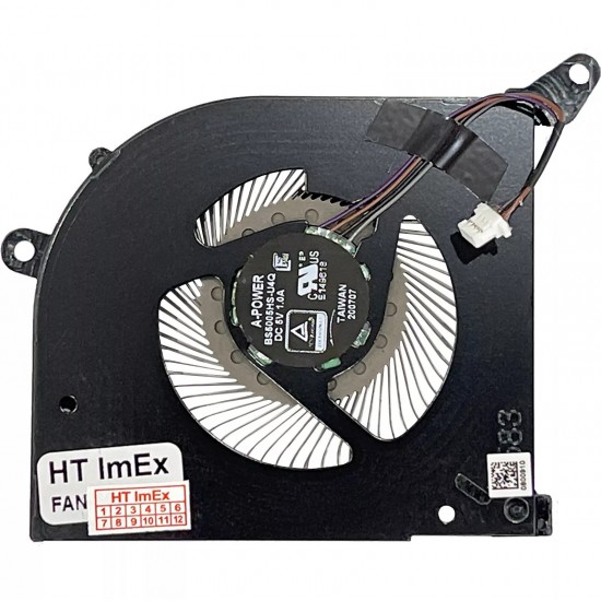Cooler procesor Laptop, MSI, GS66, Stealth 10SE, 10SD, 10SF, 10SFS, 10SGS, MS-16V1, BS5005HS-U4Q, 5V, 1A, CPU