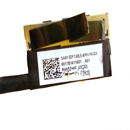 Cablu video LVDS Laptop Gaming, Asus, GA401I, GA401IH, GA401IHR, GA401II, GA401IU, GA401IV, GA401Q, GA401QC, GA401QE, GA401QEC, GA401QH, GA401QM, 14005-03370300, 6017B1411601, 6017B1413201, 40 pini