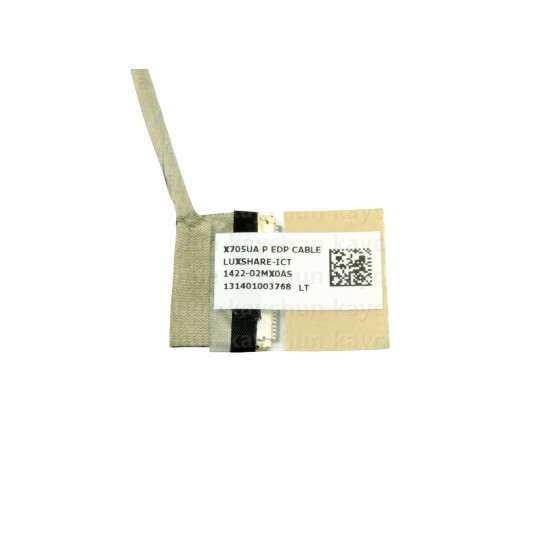 Cablu video LVDS Laptop, Asus, VivoBook 17 F705B, F705BA, F705D, F705DT, F705M, F705MA, F705MB, F705N, F705NA, F705NC, F705U, F705UA, F705UB, F705UF, F705UQ, F705UV, 14005-02390100, 1422-02MX0AS, 30 pini