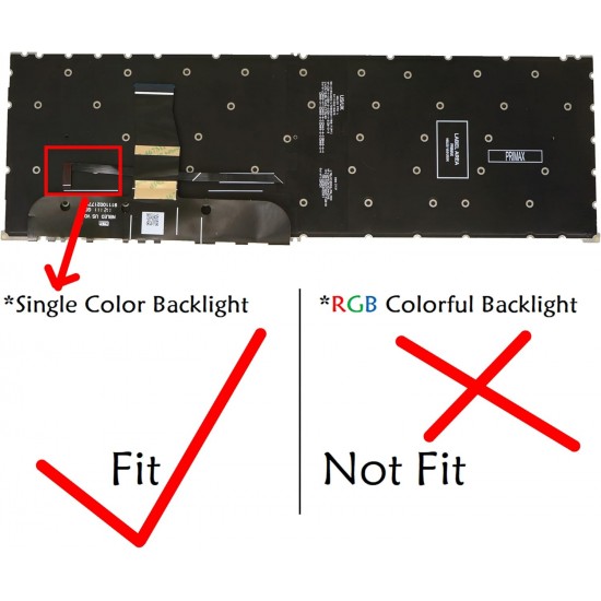 Tastatura Laptop, HP, ZBook Fury 16 G10, N19205-031, iluminata, layout UK