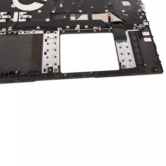 Carcasa superioara cu tastatura palmrest Laptop, Dell, Latitude 3510, P101F, P101F001, P101F002, 0JYG4Y, JYG4Y, 460.0KDA0.0001, iluminata, layout US