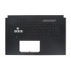 Carcasa superioara cu tastatura palmrest Laptop Gaming, Asus, TUF F17 FX707ZV4, FA707RC-1B, 90NR09I2-R31UI1, 33NJKTAJNB0, iluminata, layout US