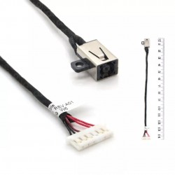 Mufa alimentare Laptop, Dell, Vostro 15 3558, 3559, 0RYX4J, RYX4J, 450.03006.0001, 450.03006.1002, Iris 15, 14cm