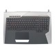 Carcasa superioara cu tastatura palmrest Laptop Gaming, Asus, ROG G752V, G752VM, G752VS, G752VSK, G752VT, 90NB0D71-R30US0, 13NB09Y0AP0431, 13N0-SIA0G31, iluminata, layout US