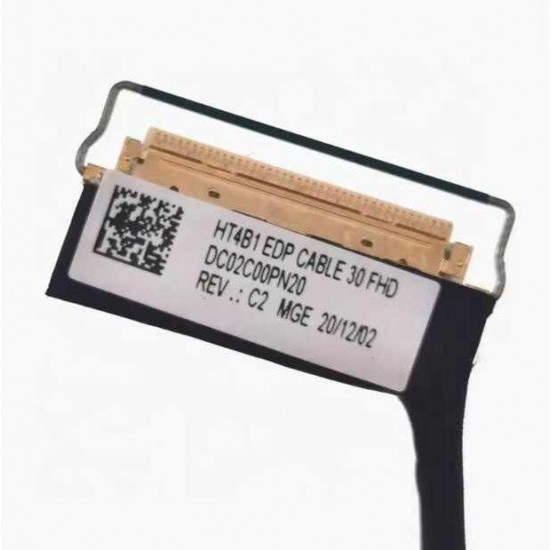 Cablu video LVDS Laptop, Lenovo, ThinkPad T14s Gen 2 Type 20WM, 20WN, 20XF, 20XG, 5C11C12512, DC02C00PN00, DC02C00PN10, DC02C00PN20, HT4B1 EDP Cable 30 FHD
