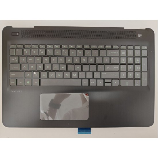 Carcasa superioara cu tastatura palmrest Laptop, HP, Pavilion 15-DP, L43006-001, EAG3501302N, iluminata, layout US