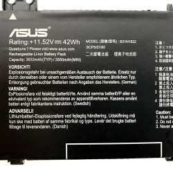 Baterie Laptop, Asus, Q406D, Q406DA, Q406F, Q406FA, 0B200-03220000, 3ICP5/57/80, B31N1822, 3653mAh, 42Wh