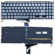 Tastatura Laptop, Asus, VivoBook X515DA, X515EA, X515EP, X515FA, X515JA, X515JF, X515JP, X515KA, X515MA, X515UA, iluminata, argintie, layout US