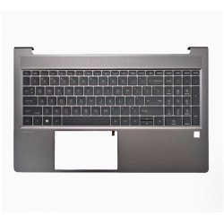 Carcasa superioara cu tastatura palmrest Laptop, HP, Zbook Power 15 G8, M26112-001, M26110-071, M26112-061, FAXW5002010, iluminata, layout US