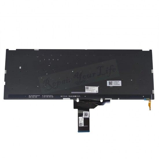 Tastatura Laptop, Asus, VivoBook 15 X545F, X545FA, X545FB, X545FJ, iluminata, neagra, layout US
