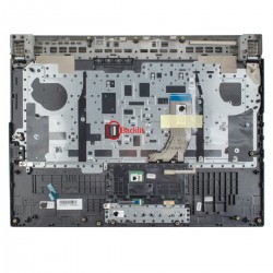 Carcasa superioara cu tastatura palmrest Laptop Gaming, Asus, ROG Strix Scar 15 G532L, G532LV, G532LW, G532LWS, 90NR02T1-R32US0, 6051B1401301, G532LWS-1A, iluminata RGB, layout US