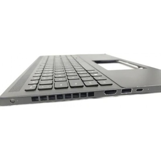 Carcasa superioara cu tastatura palmrest Laptop, Dell, Vostro 7620, 7625, 0KPY93, KPY93, 460.0QC03.0003, iluminata, layout US