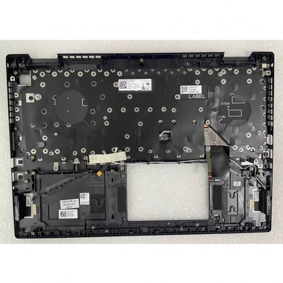 Carcasa superioara cu tastatura palmrest Laptop, Dell, Vostro 7620, 7625, 0KPY93, KPY93, 460.0QC03.0003, iluminata, layout US