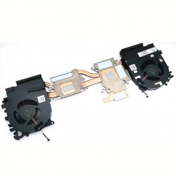 Set coolere cu radiator Laptop, HP, Zbook Fury 15 G8, HSN-C13C-5, M82623-001, AT2YG00BSC0, MG75090V1-1C110-S9A, MG75090V1-1C130-S9A, 5V, 2.25W