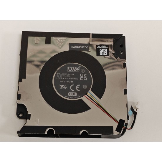 Cooler placa video Laptop, Dell, Precision 16 5680, 0C7W1C, 7C7W1C, EG75070S1-C860-S9A, DC2800138SL, BAPA0810R5HY011, DC2800138VL, 5V, 0.50A, GPU