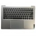 Carcasa superioara cu tastatura palmrest Laptop, Lenovo, Yoga, Slim 6 14IAP8 Type 82WU, 5CB1J75992, argintie, layout US