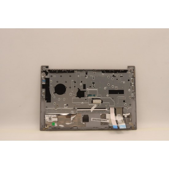 Carcasa superioara cu tastatura palmrest Laptop, Lenovo, Thinkpad E14 Gen 4 Type 21E3, 21E4, 21EB, 21EC, 20T7, 5M11H52932, AP1HJ0005G0AYL, AM226000300, iluminata, argintie, layout UK
