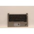 Carcasa superioara cu tastatura palmrest Laptop, Lenovo, Thinkpad E14 Gen 4 Type 21E3, 21E4, 21EB, 21EC, 20T7, 5M11H52932, AP1HJ0005G0AYL, AM226000300, iluminata, argintie, layout UK