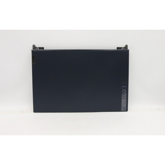 Capac Display cu balamale si cablu video LVDS Laptop, Lenovo, Legion 5-15ITH6H Type 82JH, 5CB1C72438, AP1ZT000170, ECHV000900, ECHV000A00, albastru inchis