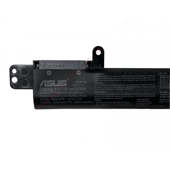 Baterie Laptop, Asus, 0B110-00520000, 0B110-00520100, 0B110-00520200, 0B110-00520300, 0B110-00520400, 0B110-00520500, 3ICR19/66, A31LM5H, A31N1719, 11.1V, 3000mAh, 33Wh